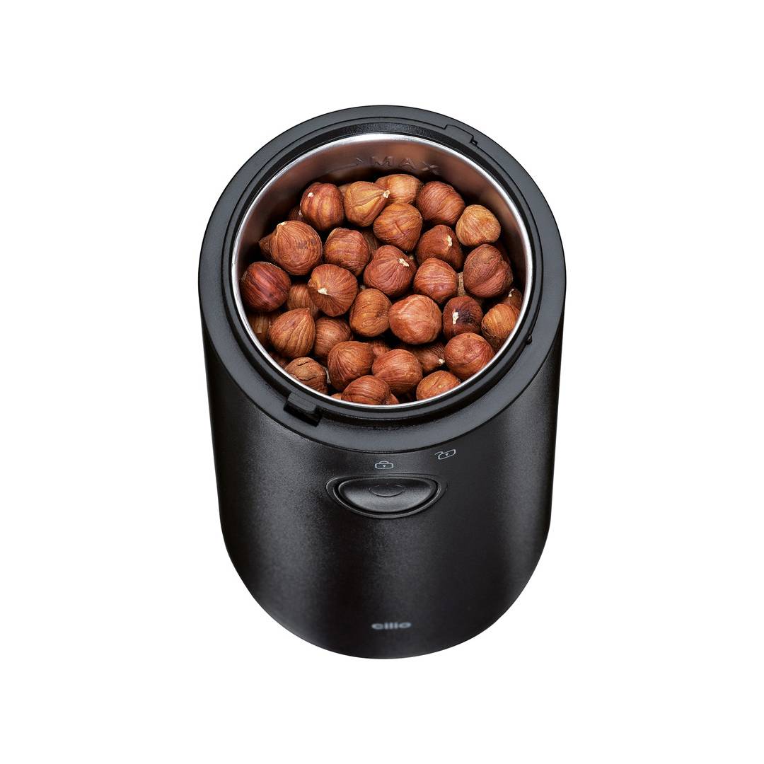 Macina Caffè Elettrico TWOMEOW Con Due Ciotole Rimovibili E Lavabili - Pratico E Veloce