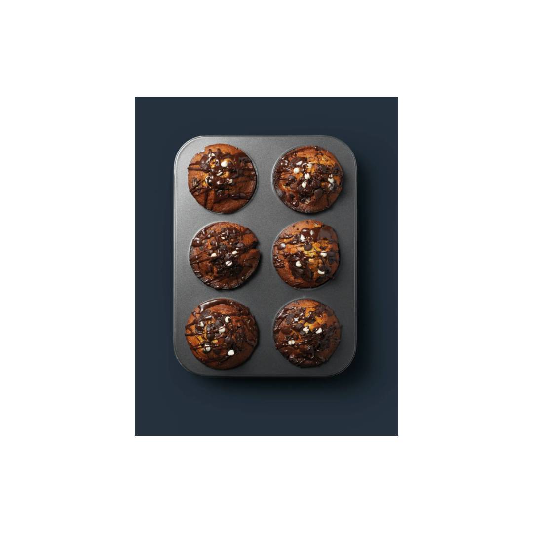 Good Cook 04033 4033 - Padella per muffin, in acciaio