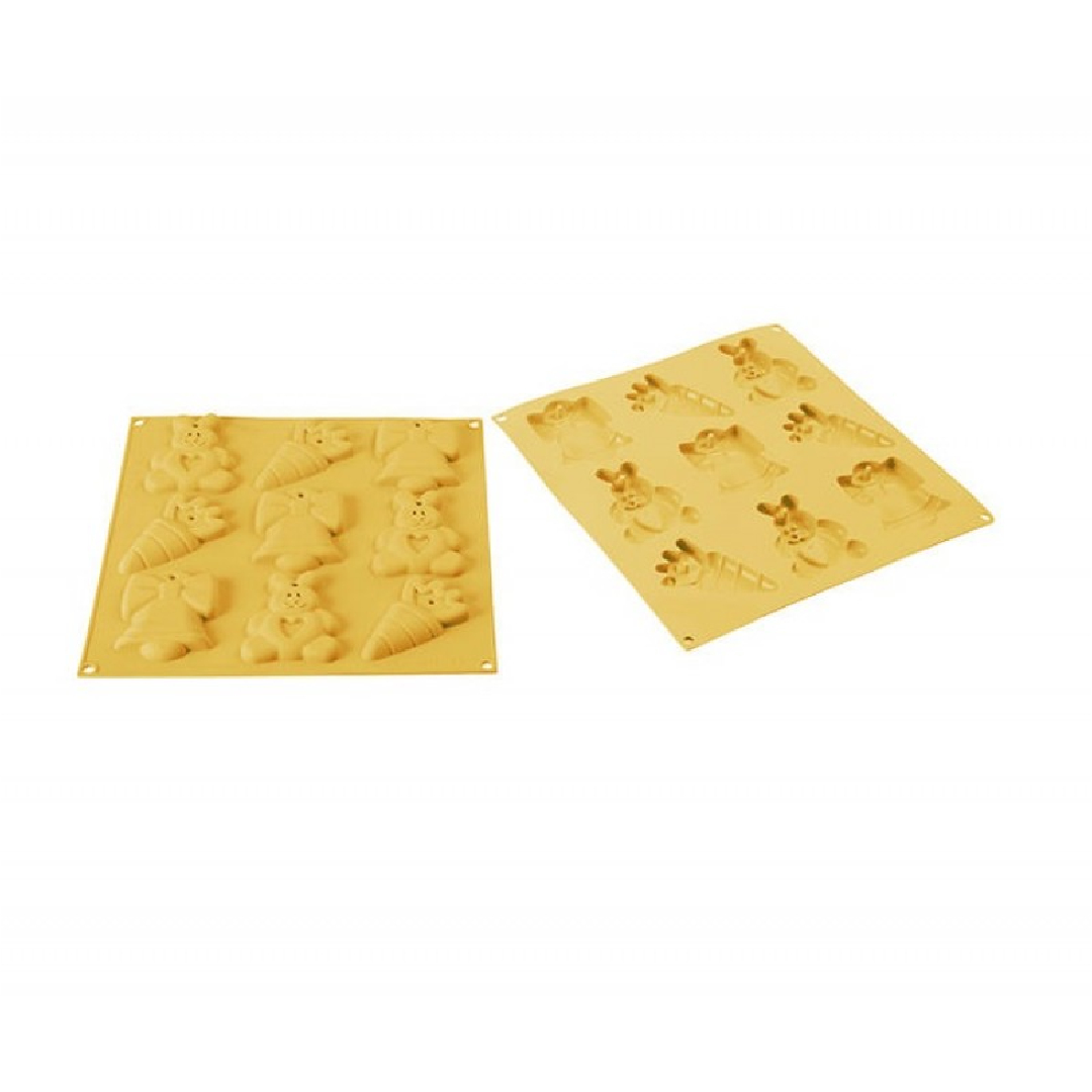 Stampini Per Cioccolatini Pasquali In Silicone - 4 Pezzi Per Uova Di Pasqua E Dolci - Foto 12