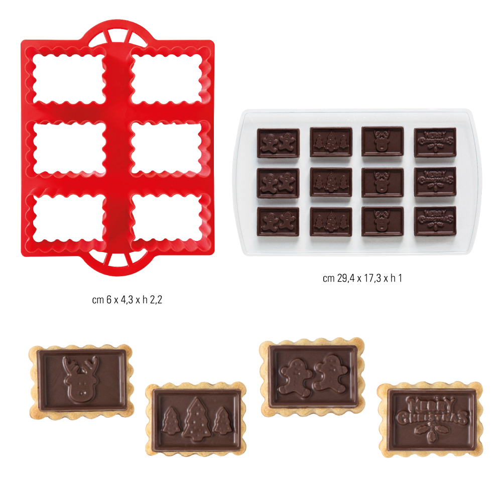 Kit Taglia Biscotti di Natale - CiocCookies - immagine 3