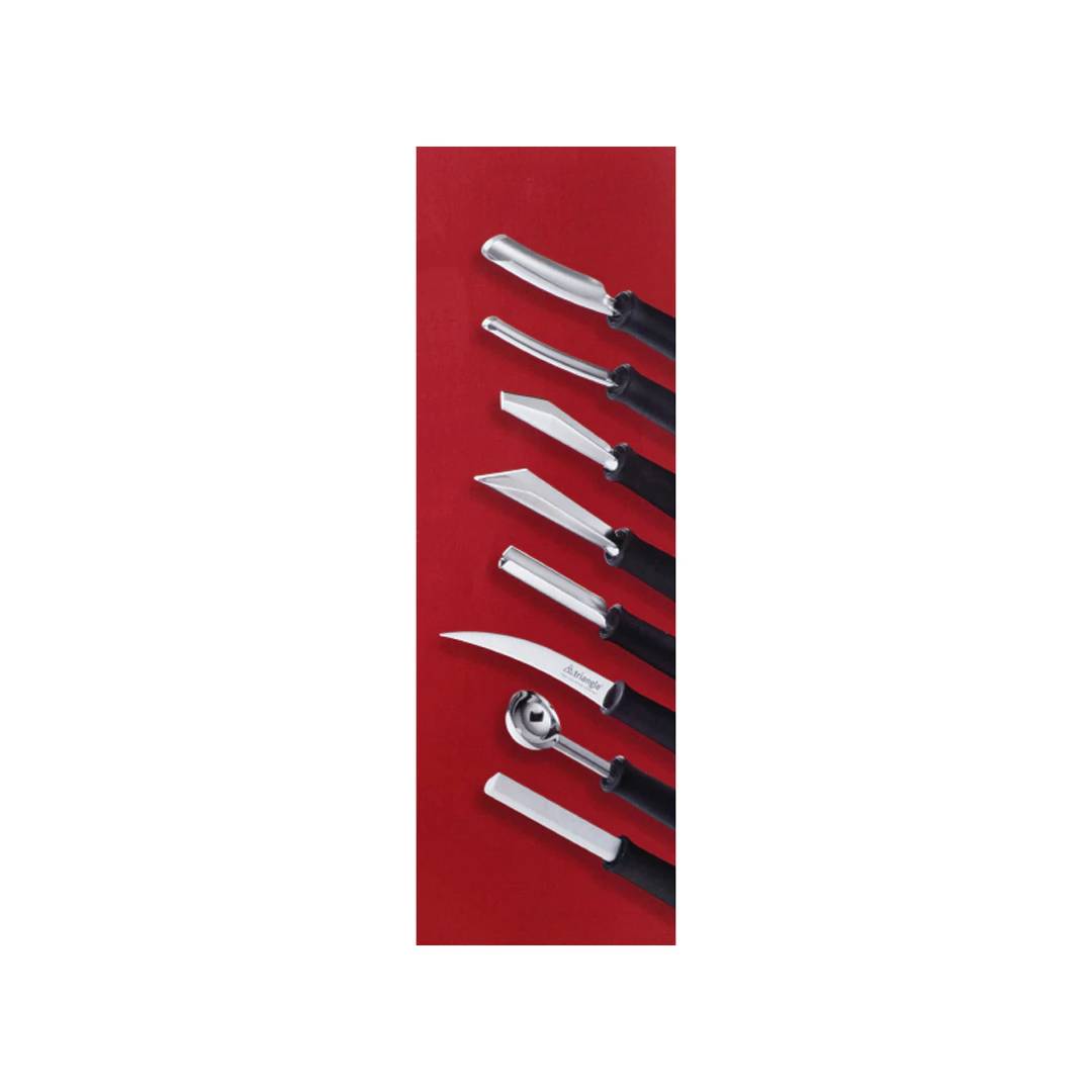 T98 Set Da 7 Utensili Per Intaglio Zucca Halloween - Acciaio Inox Con Custodia - 4