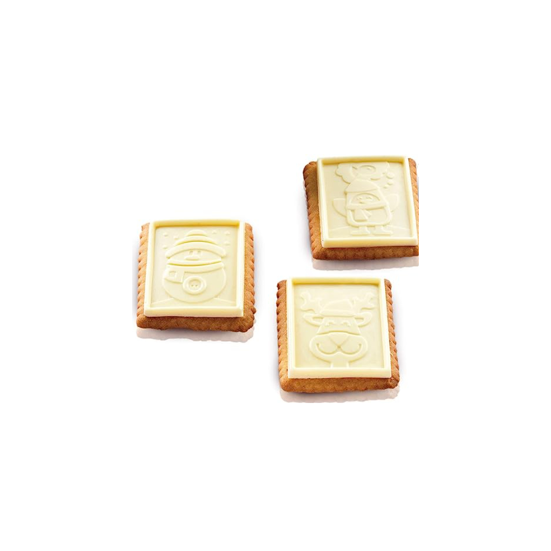 Zenker Set Di 2pz Taglia Biscotti Pacchetti Regalo, Materiale In Acciaio Inox Colore Oro, Dimensione Pacchetto Grande 8x8,5 Cm Piccolo 6x8,5cm - Foto 2