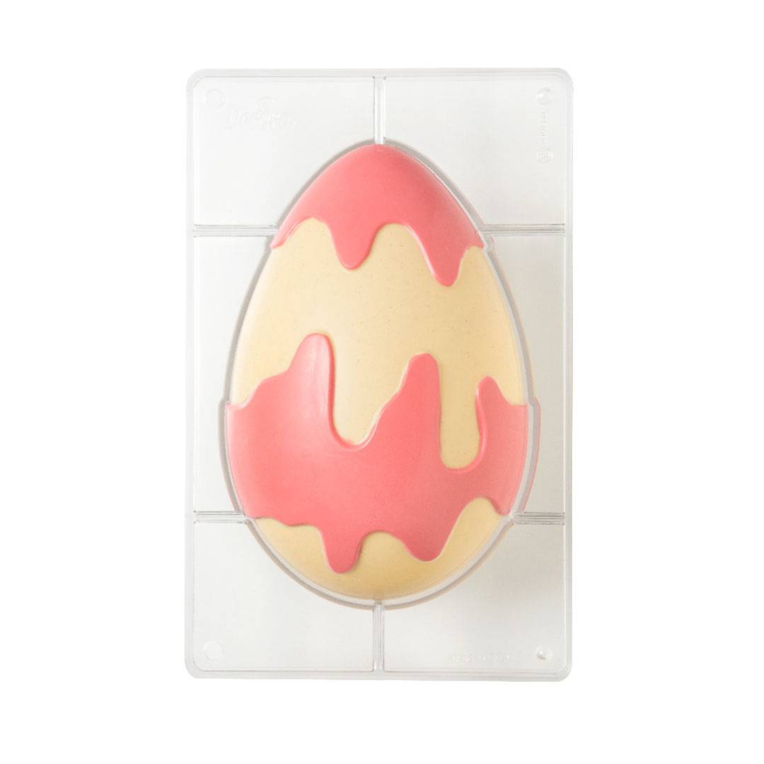 Stampo Per Uova Di Pasqua In Policarbonato - Forma Uovo Di Struzzo, 14 Cm - Foto 2