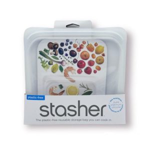 STASHER borsa contenitore per alimenti in silicone SANDWICH