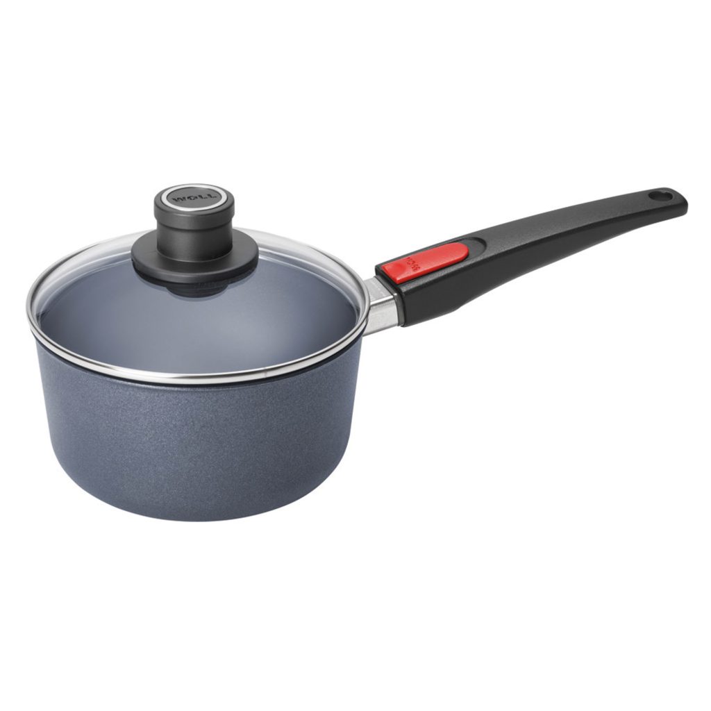 Casseruola Piccola Antiaderente WOLL cm 18 “Diamond Lite” con Coperchio