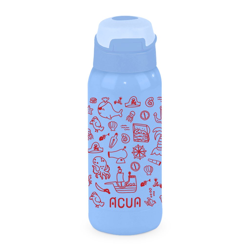 borraccia baby 350 ml termica pirati