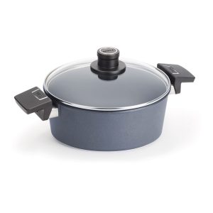 casseruola alta tonda cm 24 woll antiderente con coperchio WLL_824DPIL