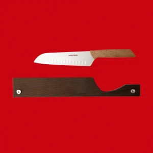 coltello santoku Montana SAP G2 con salvalama