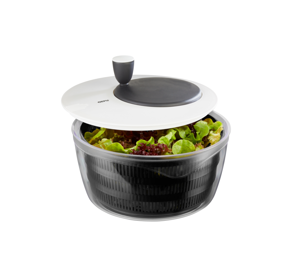 GEFU spinner lava e asciuga insalata nero 28170