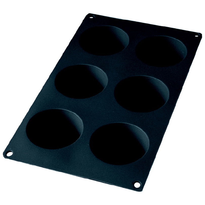 Pirottini Muffin Lekuè in Silicone (6 pz) - Ø cm 7