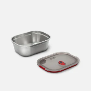 Lunch Box Acciaio per Microonde - "Black+Blum MultiFunction" 1,2 litri