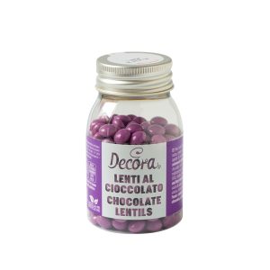 lenti di cioccolato viola halloween decora