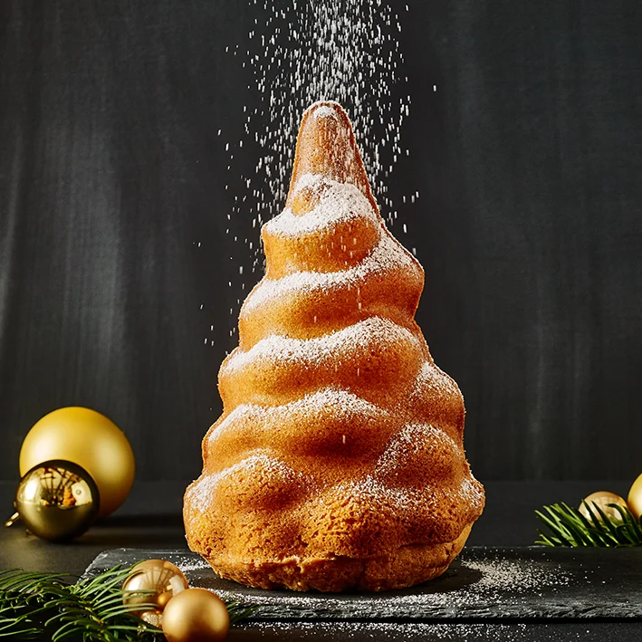 stampi per abete 3d in acciaio antiaderente per dolci e pane di Natale