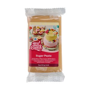 pasta di zucchero oro scintillante FunCakes2024_F20310