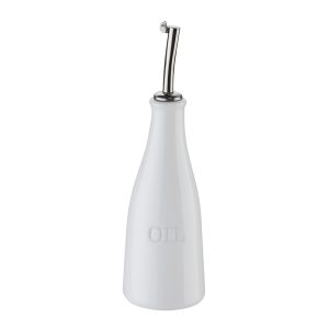 Oliera con tappo dosatore in acciaio inox "Oil" ml 250/cm Ø7x23,5