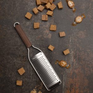 grattugia microplane serie master manico in legno modello grattugia medio fine
