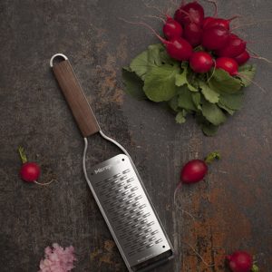 grattugia microplane serie master manico in legno modello lama a scaglie