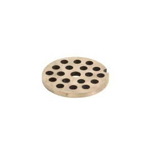 piastra per tritacarne trica nr 5 foro 6mm 88028