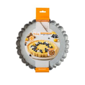 stampo crostata fondo staccabile bordo decorato cm 25 0075052