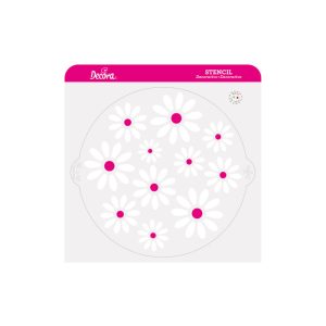 stencil per top torte cm 25 margherite 9270951
