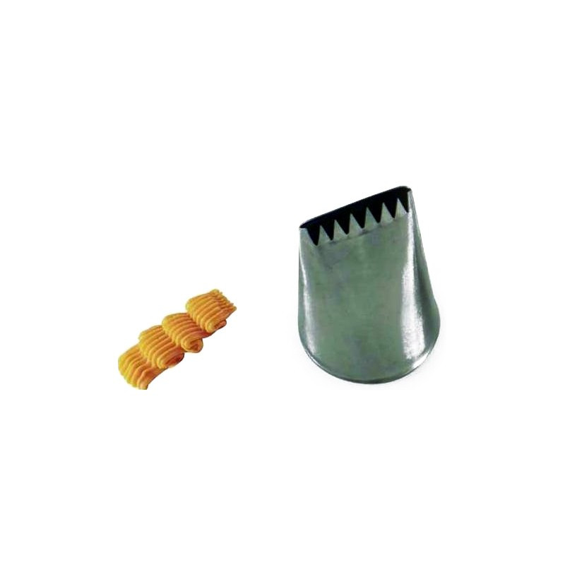 bocchetta foro rettangolare zig zag