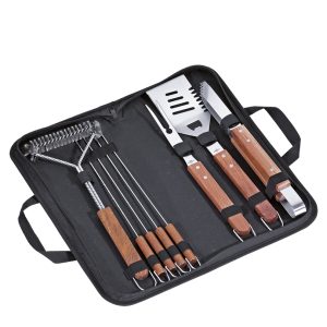 set bbq completo con spiedini texas kuchenprofi 5114783