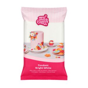 Zucchero Fondant Funcakes - 1 kg Bianca
