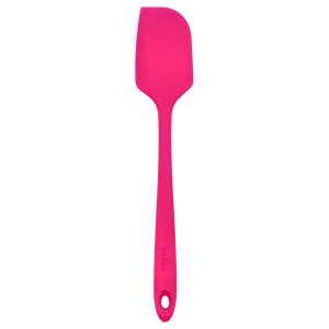 Spatola per Impasto Birkmann - cm 28,5 flessibile in silicone con anima interna in acciaio fuxia
