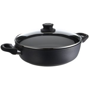 SWISS DIAMOND 6628 casseruola 2 manici cm 28 fuoco GAS 6628