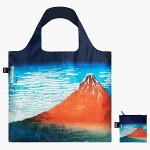 Borsa Shopper Loqi - Katsushika Hokusai - Red Fuji