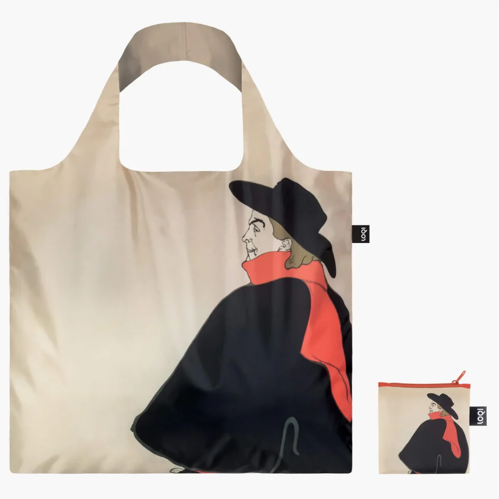 Borsa Shopper Loqi - "TOULOUSE LAUTREC Jane & Aristide Bruant"