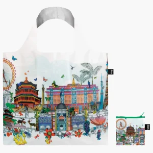 Borsa Shopper Loqi - "World Skyline Kristjana S. Williams Studio"