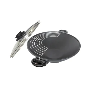 Wok con coperchio Ø 36Cm per induzione SD_61136_1DI