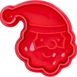 stampo per biscotti con espulsore babbo Natale