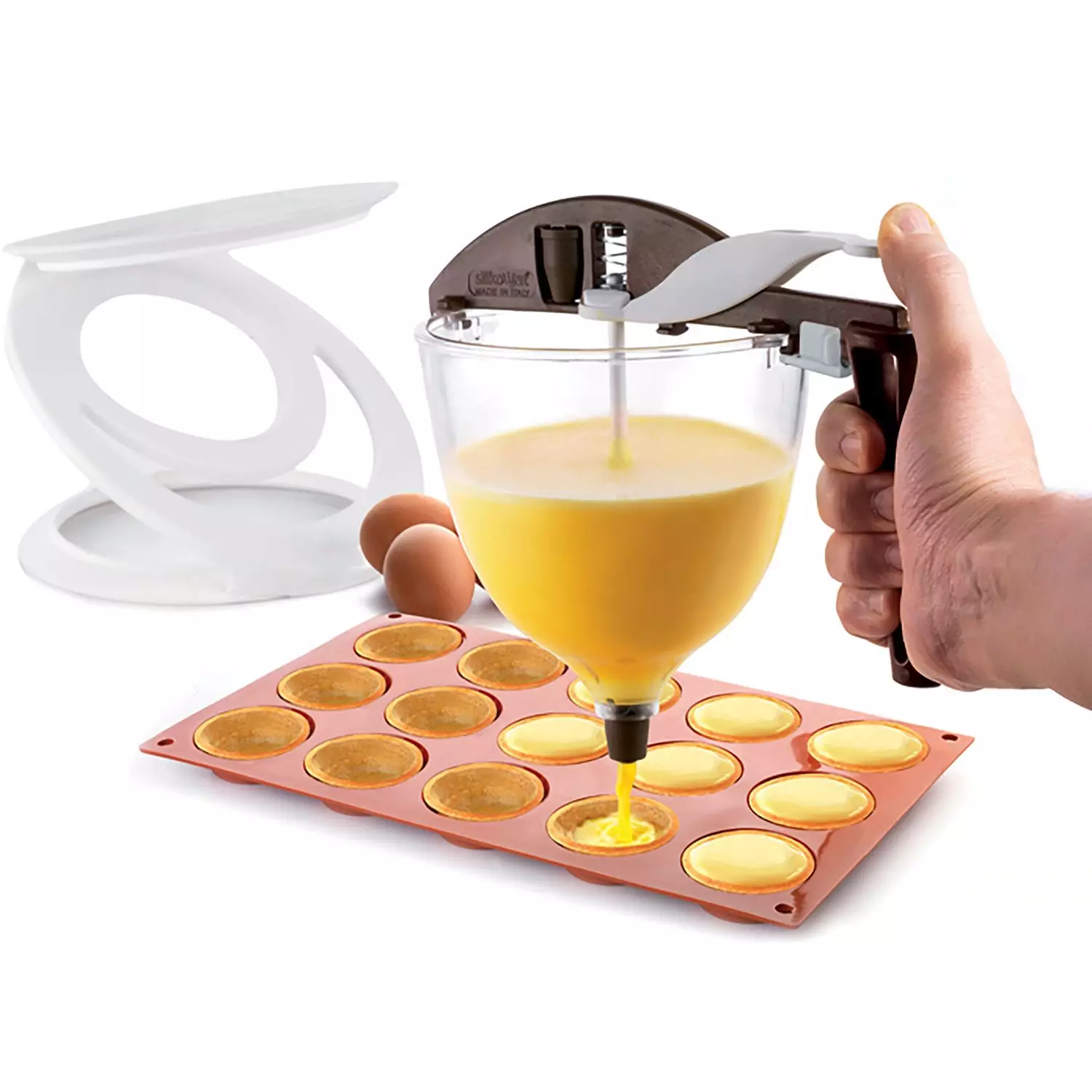 funnel choc strumento per colaggio cioccolata e creme