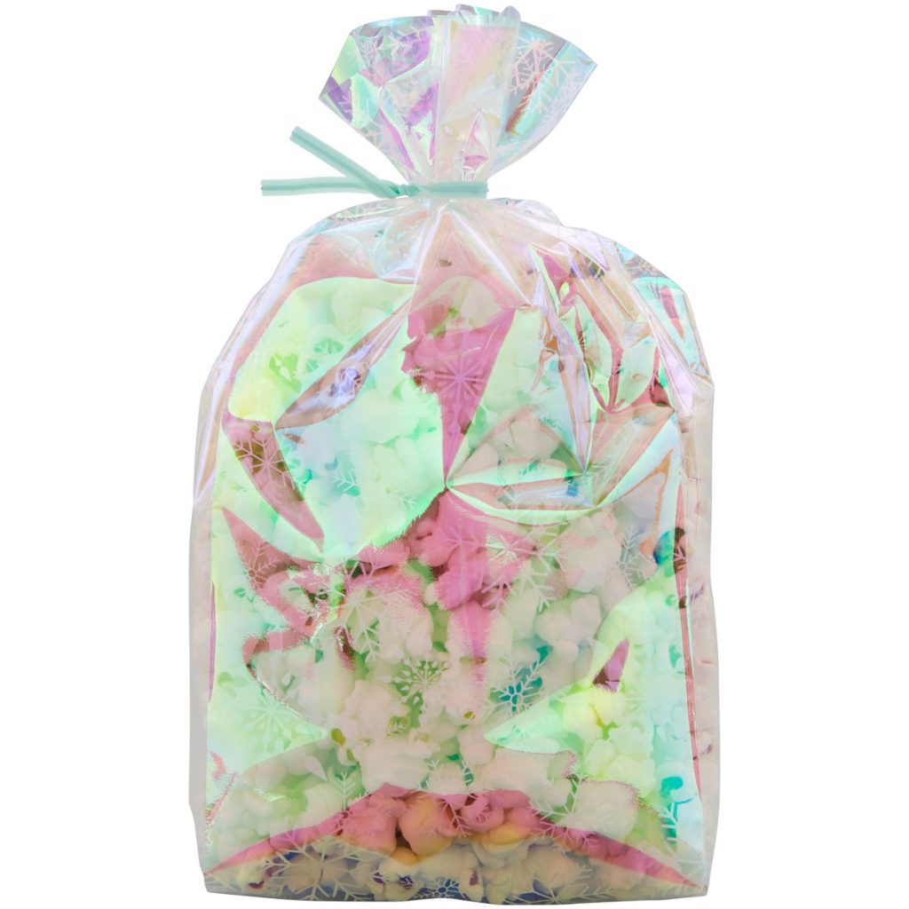Sacchetti per dolcetti & biscotti "Fiocco di Neve" - cm 11x23,5
