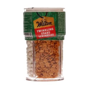 Stelle & Perle di Zucchero "4-in-1 Sprinkle Mix Twinkling" - Dorate & Bianche