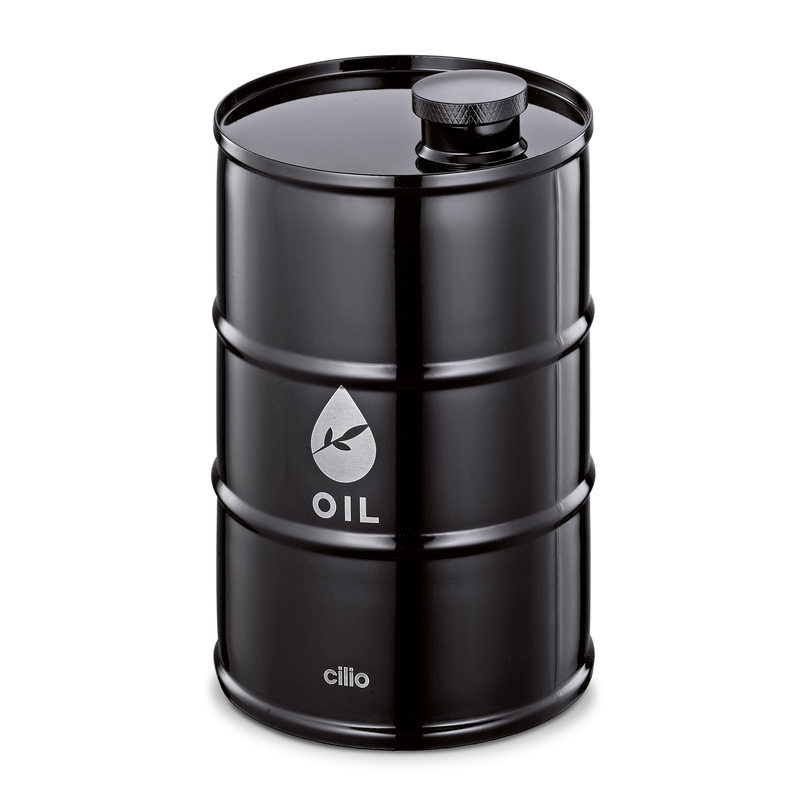 Oliera in Acciaio Inox "Barile" - 750 ml