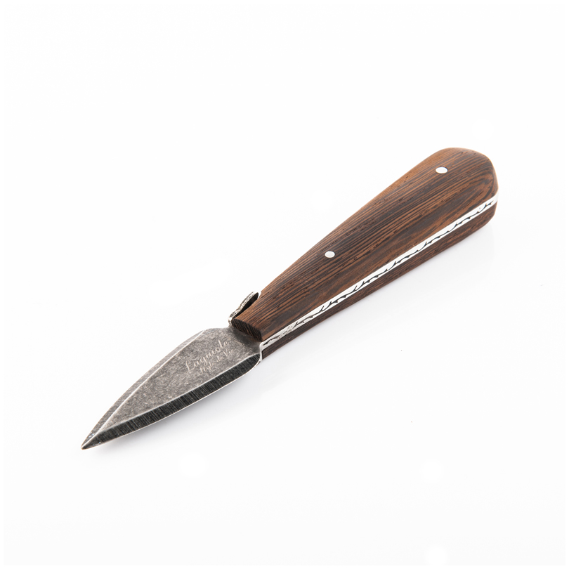 Set Ostriche - Coltello in Acciaio Inox & Paramano in Silicone