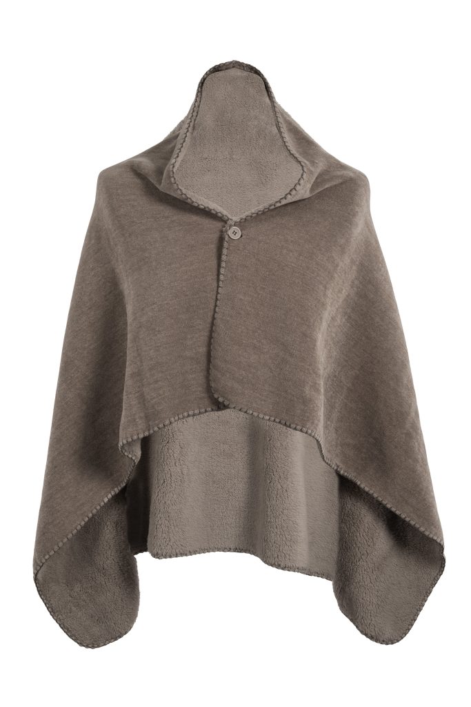 Poncho in Morbida Ciniglia "Tomo" - misura unica