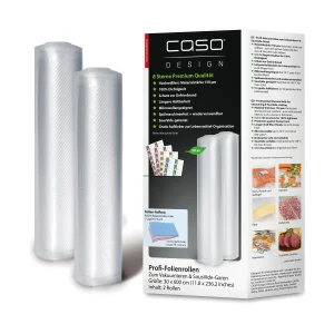 Rotoli Sottovuoto Riutilizzabili Conservazione & Cottura Sottovuoto "8 Stars" Caso Design - cm 30x600