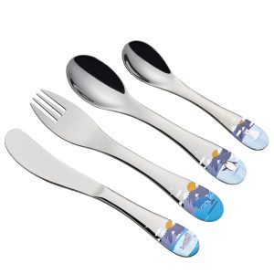 posate da tavola per bambino acciaio inox Sea World