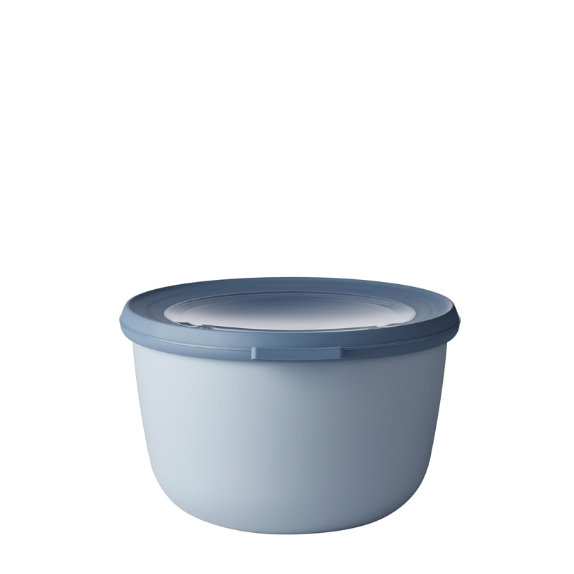 Contenitore-Ciotola Tonda per Alimenti con Coperchio a Chiusura Ermetica "Cirqula" Mepal - 1 litro