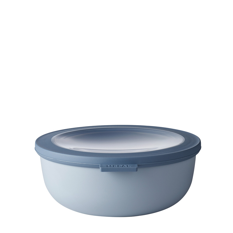 Contenitore-Ciotola Tonda per Alimenti con Coperchio a Chiusura Ermetica "Cirqula" Mepal - 1,25 litro