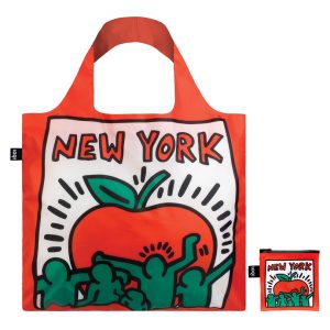 Borsa Shopper Loqi (recycled) "Keith Haring - New York"