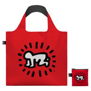Borsa Shopper Loqi (recycled) "Keith Haring - Radiant Baby"