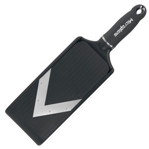 Mandolina Affetta Verdura & Frutta "V-Slicer PureCut" Microplane- Antracite