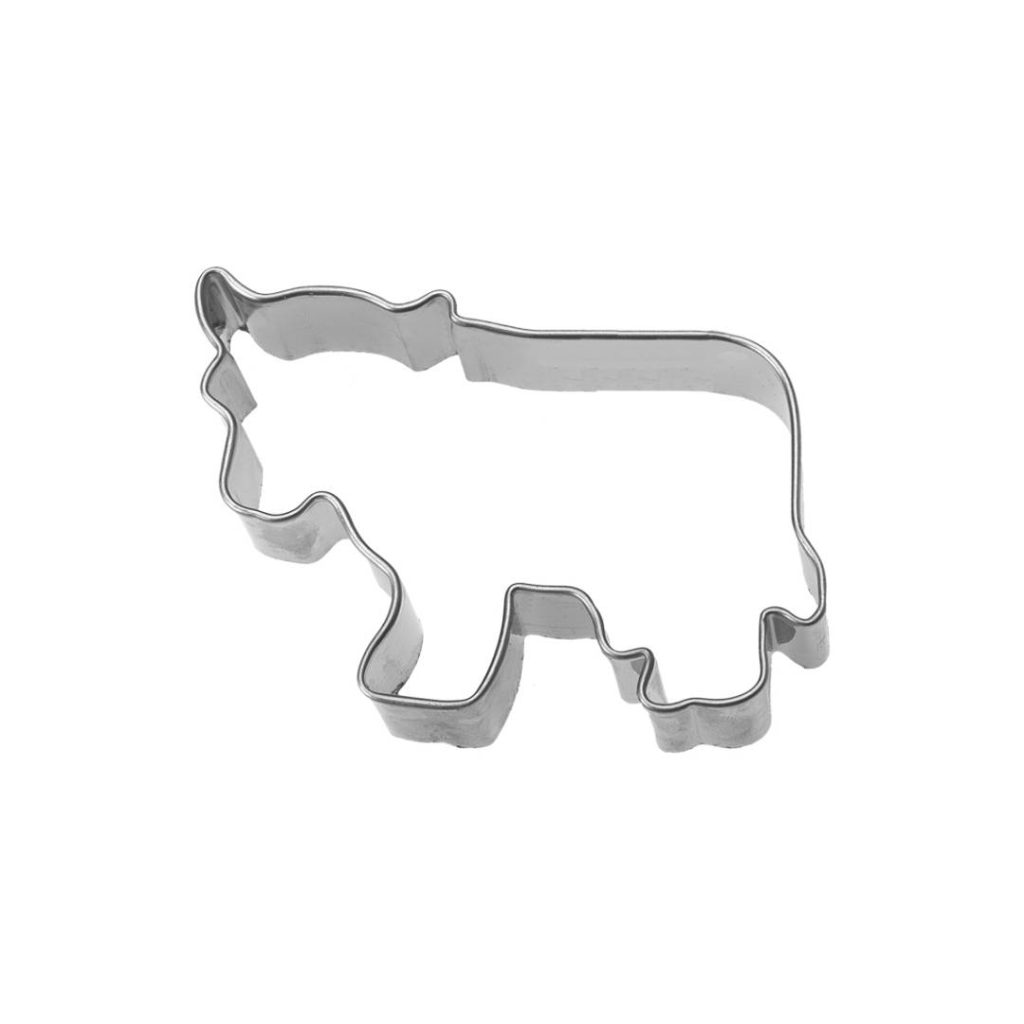 Taglia Biscotto in acciaio inox - Mucca cm 7,5