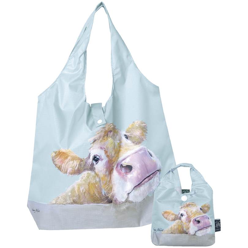 Borsa Spesa con Custodia "Cow Bella" cm 43x10x58