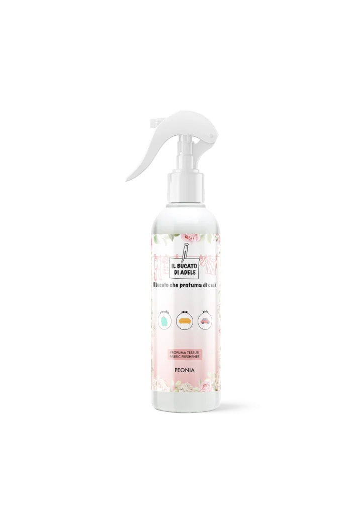 Spray per Tessuti 'Peonia' - Bucato di Adele 250ml